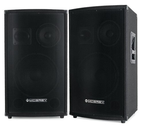 Paar wege lautsprecher - dj, 3-wege